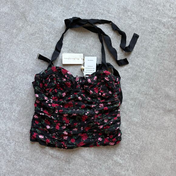NWT For Love & Lemons Tainted Bustier Top - Picture 2 of 5
